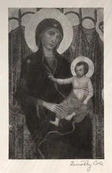 Vecchi maestri italiani: Madonna con Bambino, 1885