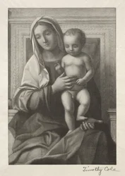 Vecchi maestri italiani: Madonna con Bambino, 1888-1892