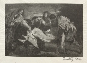 Vecchi maestri italiani: La sepoltura, 1889