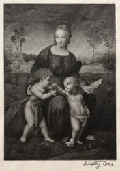 Vecchi maestri italiani: La Madonna del Cardellino, 1888-1892