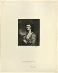 Ritratto della signora Davies, da Old English Masters