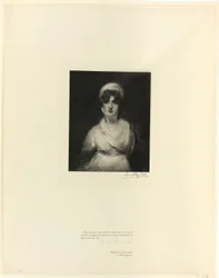 Ritratto di Mrs. Siddons, da Old English Masters