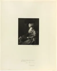 Ritratto di Mrs. Siddons, dai Vecchi Maestri Inglesi