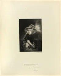 Principessa Sofia, figlia di Giorgio III, dai Vecchi Maestri Inglesi