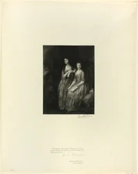 Le sorelle: Mrs. Sheridan e Mrs. Tickell, da Old English Masters