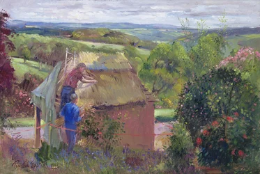 Copertura del padiglione estivo, Lanhydrock House, Cornovaglia, 1993