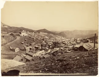 [Gold Hill, West Silver City, Nevada, catena delle Silver Peak]