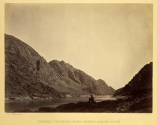 Iceberg Cañon, fiume Colorado, sguardo dall