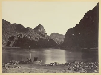 Black Cañon, fiume Colorado, dal campo 8, guardando a monte