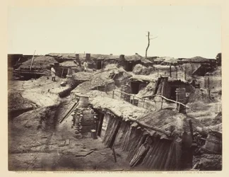 Alloggi degli uomini a Fort Sedgwick