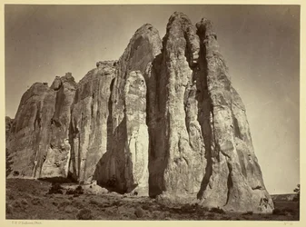 Il lato meridionale di Inscription Rock