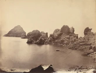 Cupole di tufo, Lago Pyramid, Nevada, 1867 (foto)