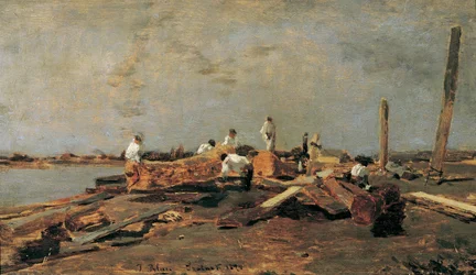 Zatterieri sul Tibisco