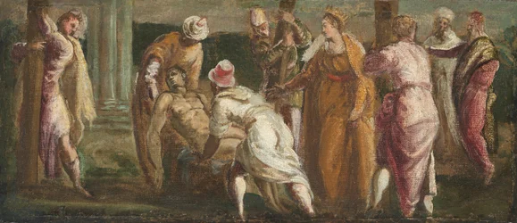 Santa Elena prova la Vera Croce