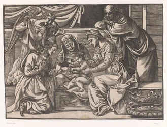Matrimonio mistico di Santa Caterina