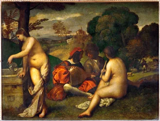 Le concert champetre - Un concerto all