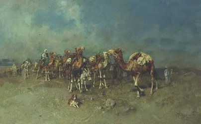 Una carovana araba