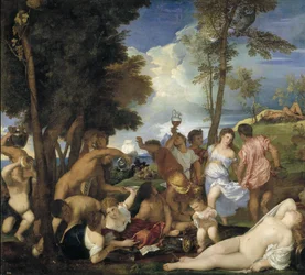 Il baccanale degli Andrii, 1523-1526