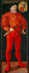 Ritratto del portabandiera di Zurigo Jacob Schwytzer, 1564