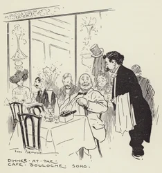 Cena al Café, Boulogne, Soho