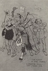 Il gallo del Nord, Ludgate Hill, vigilia di Capodanno