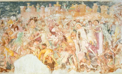 Martirio, (dettaglio) dalla Leggenda di Sant
