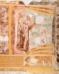 Sogno del Papa (dettaglio dalle Storie di Sant