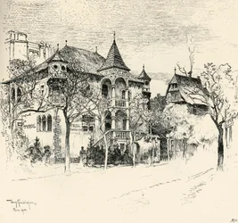 Chateau Tyrolen di Tony Grubhofer, 1900
