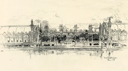 I padiglioni di orticoltura e silvicoltura di Tony Grubhofer, 1900