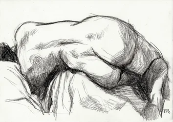 Studio di una figura sensuale