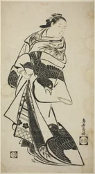 Figura di donna in piedi