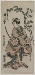 Anekawa Daisuke come Ayame-no-mae, 1760