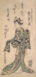 Il secondo Segawa Kikunojo nel ruolo di Tegoshi no Shosho