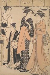 Rinfrescarsi a Nakazu, 1782