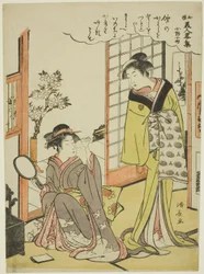 Ono no Komachi, dalla serie Una Collezione di Bellezze alla Moda del Giappone