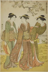 Gita di Primavera, dalla serie "Una Collezione di Bellezze Contemporanee dei Quartieri del Piacere"