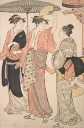 Il quinto mese, dalla serie Dodici mesi nel distretto del piacere meridionale Minami j..., 1784