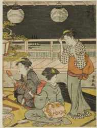 Il settimo mese (Shichigatsu), dalla serie "Dodici mesi nel sud (Minami juni ko)"