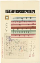 Indice della serie Kabuki juhachiban