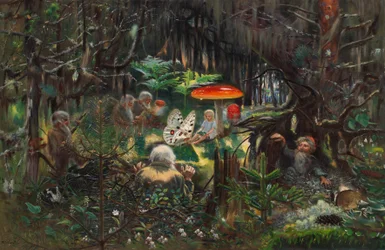 Principessa delle fiabe, 1896 circa (olio su tela)