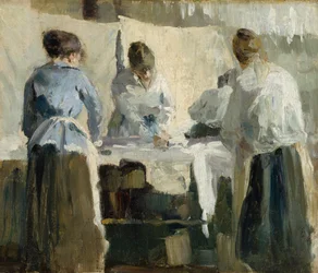 Donne francesi che stirano
