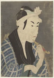 Ritratto busto di Matsumoto Koshiro IV
