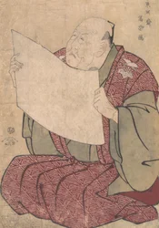 Miyako Dennai III, il direttore di scena del Teatro Metropolitano Miyako-za, 1794