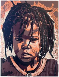 Ritratto di un bambino africano