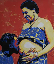 La gioia di una coppia in attesa