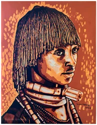 Ritratto regale africano
