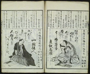 Una nuova selezione di cinquanta poeti kyôka (Shinsen kyôka gojûnin isshu)