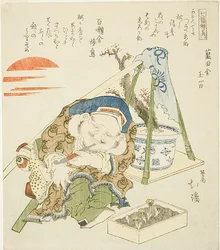 Daikoku, dalla serie dei "Sette dei della fortuna (Shichi fuku jin no uchi)".