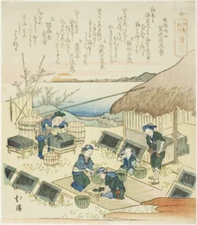 Hamagawa, dalla serie "Un resoconto di un viaggio a Enoshima (Enoshima kiko)"