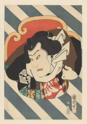 Ritratto del lottatore di sumo Nuregami Chôgorô